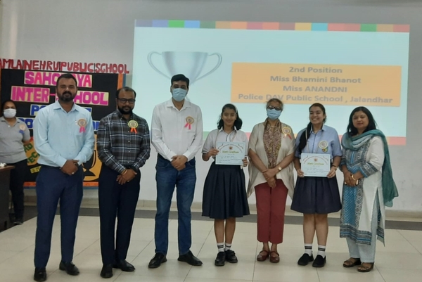 Inter School POD CAST Competition Hosted By Kamla Nehru Public School On 06-05-2022